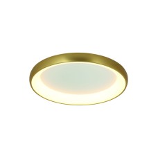Φωτιστικό Οροφής Πλαφονιέρα Μοντέρνο LED 50W 3000K Χρυσό | Zambelis Lights | 2050